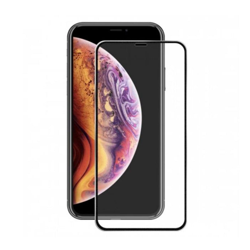 Protecteur d'écran en verre trempé à couverture complète incurvée pour iPhone Xr / 11 Protecteur d'écran en verre trempé à couverture complète incurvée pour iPhone Xr / 11